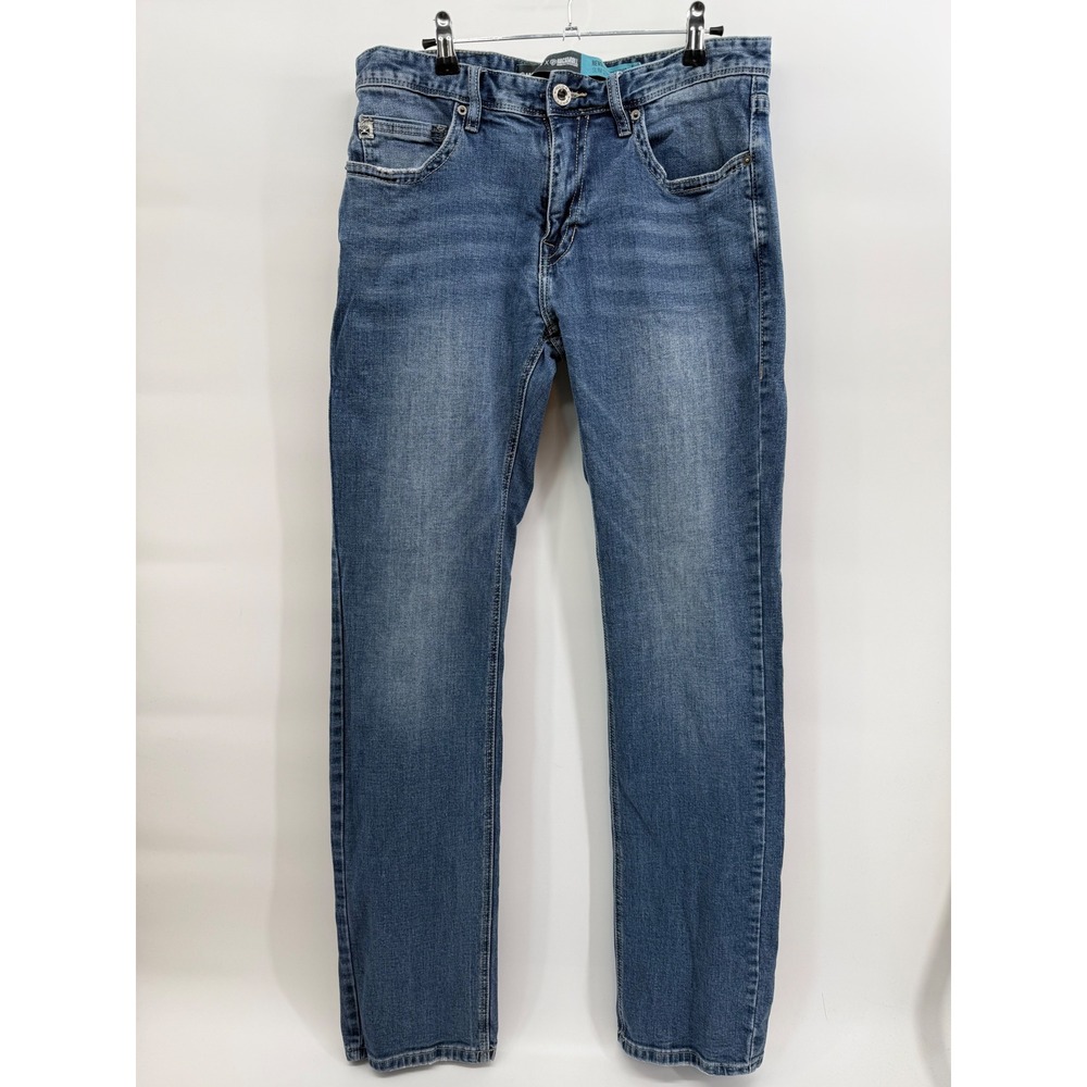 Hooey x Rock & Roll Denim Revolver Straight Slim Straight Leg Mens Jeans 33x36